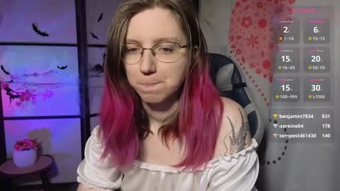 Snapshot of scarlettsrose chatting on 12.07.24 Scarlett online show from 12.07.24