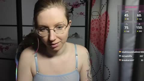 Snapshot of scarlettsrose chatting on 02.25.25 Scarlett online show from 02.25.25