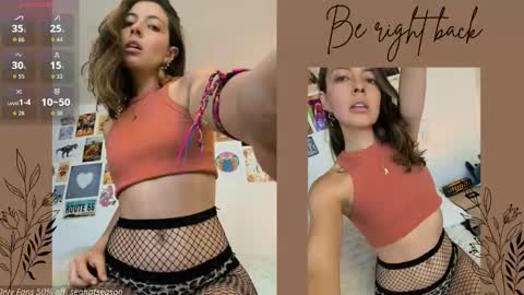 Aria Independent model online show from 01.15.26