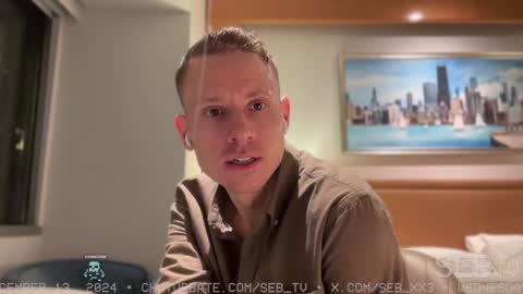 Snapshot of seb_tv chatting on 12.14.24 Sebastian online show from 12.14.24
