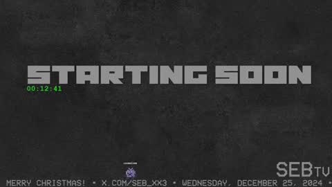 Snapshot of seb_tv chatting on 12.25.24 Sebastian online show from 12.25.24