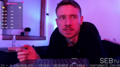 Snapshot of seb_tv chatting on 12.27.24 Sebastian online show from 12.27.24