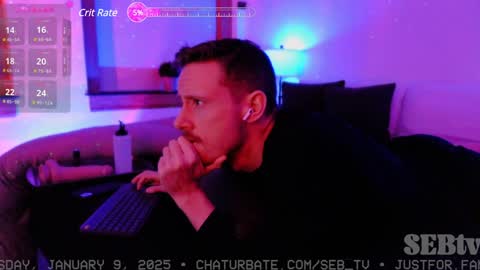 Snapshot of seb_tv chatting on 01.09.25 Sebastian online show from 01.09.25