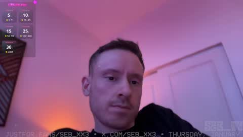 Snapshot of seb_tv chatting on 01.16.25 Sebastian online show from 01.16.25