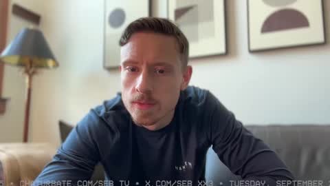 Snapshot of seb_tv chatting on 09.30.25 Sebastian online show from 09.30.25