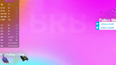 Dean Carter online show from 02.23.26