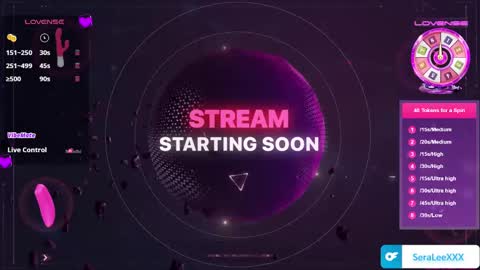 SeraLeeXXX online show from 09.21.25