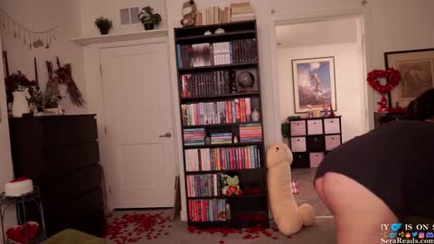 Snapshot of serareads chatting on 02.08.25 SeraReads online show from 02.08.25