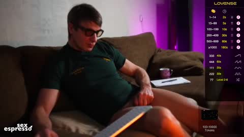 Snapshot of sexespresso chatting on 01.31.25 Thank you for Birthday Wishes  online show from 01.31.25