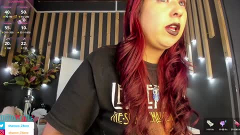 Snapshot of sharoon_gold chatting on 02.02.25 Your mistress Sharon online show from 02.02.25