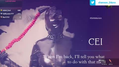 Your mistress Sharon  online show from 05.31.26