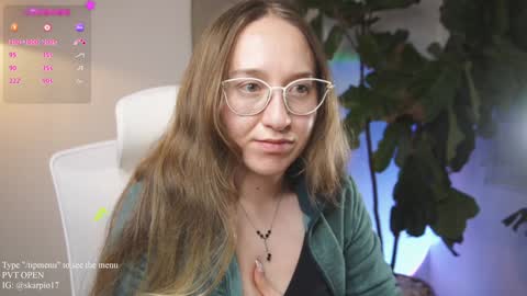 Snapshot of skarpio17 chatting on 01.23.25 Im Scarlett ONLINE 5pm-10pm NYC time online show from 01.23.25