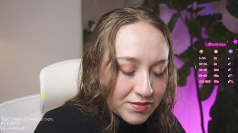 Snapshot of skarpio17 chatting on 01.26.25 Im Scarlett ONLINE 5pm-10pm NYC time online show from 01.26.25