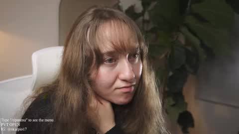 Snapshot of skarpio17 chatting on 03.09.25 Im Scarlett ONLINE 5pm-10pm NYC time online show from 03.09.25