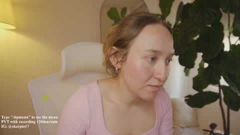 Snapshot of skarpio17 chatting on 11.16.25 Im Scarlett ONLINE 5pm-10pm NYC time online show from 11.16.25