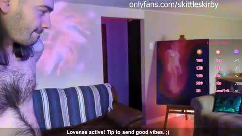 Snapshot of skittleskirby chatting on 10.11.25 Skittles Kirby online show from 10.11.25