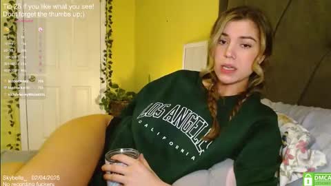 Snapshot of skybella_ chatting on 02.04.25 Skylar online show from 02.04.25