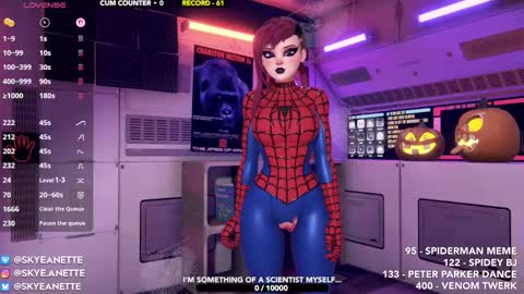 Snapshot of skyeanette chatting on 11.03.25 SkyeAnette online show from 11.03.25