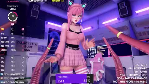 Snapshot of skyeanette chatting on 11.23.25 SkyeAnette online show from 11.23.25