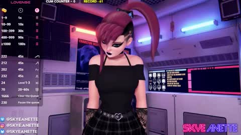 SkyeAnette online show from 01.12.26