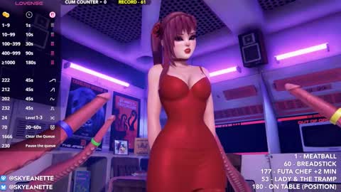 SkyeAnette online show from 02.15.26