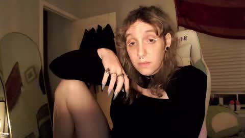 Snapshot of soffpurr chatting on 11.07.25 Lilytea online show from 11.07.25