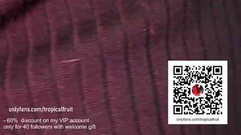 Snapshot of soytropicalfruit chatting on 02.19.25 You want to talk to me more personal follow me in My Channel VIP 50 the discount online show from 02.19.25