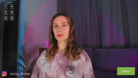 Snapshot of spring_forestx chatting on 10.02.25 Lilly online Monday - Friday ask time in pm online show from 10.02.25