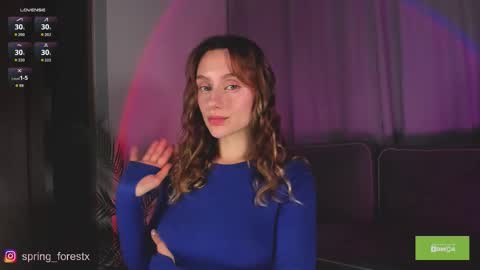 Snapshot of spring_forestx chatting on 10.20.25 Lilly online Monday - Friday ask time in pm online show from 10.20.25