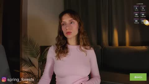 Snapshot of spring_forestx chatting on 10.31.25 Lilly online Monday - Friday ask time in pm online show from 10.31.25