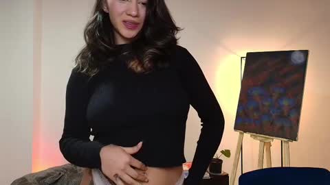 Snapshot of sublimetouch chatting on 02.14.25 Zoe online show from 02.14.25