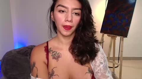 Snapshot of sublimetouch chatting on 02.15.25 Zoe online show from 02.15.25