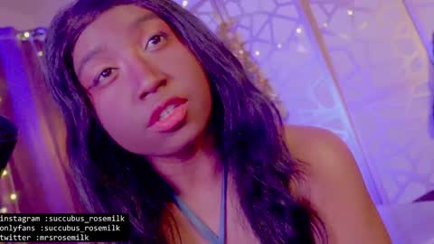 Snapshot of succubus_rosemilk chatting on 01.20.25 Succubus RoseMilk online show from 01.20.25