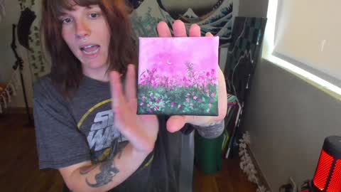 Snapshot of sushifox chatting on 01.14.25   online show from 01.14.25