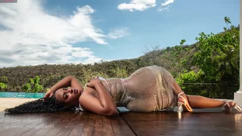 Snapshot of sweer_oshun chatting on 12.29.24 Evangeline online show from 12.29.24