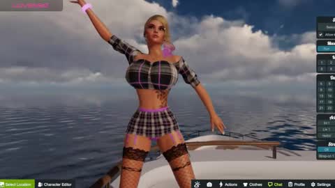 Snapshot of sweet_fleur chatting on 09.30.25 Fleur online show from 09.30.25