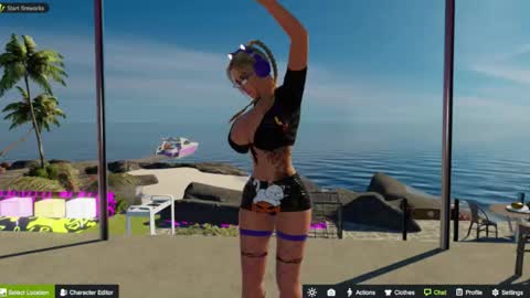 Snapshot of sweet_fleur chatting on 10.07.25 Fleur online show from 10.07.25