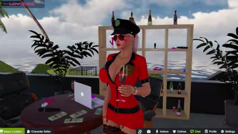 Snapshot of sweet_fleur chatting on 10.15.25 Fleur online show from 10.15.25