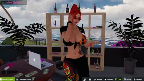 Snapshot of sweet_fleur chatting on 10.18.25 Fleur online show from 10.18.25