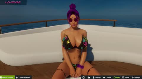 Snapshot of sweet_fleur chatting on 10.24.25 Fleur online show from 10.24.25