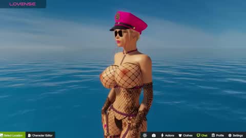 Snapshot of sweet_fleur chatting on 10.29.25 Fleur online show from 10.29.25