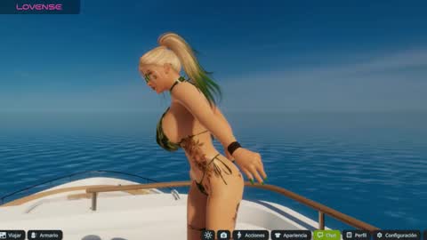 Snapshot of sweet_fleur chatting on 10.31.25 Fleur online show from 10.31.25