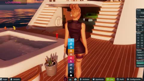 Snapshot of sweet_fleur chatting on 11.16.25 Fleur online show from 11.16.25