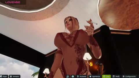 Snapshot of sweet_fleur chatting on 11.30.25 Fleur online show from 11.30.25