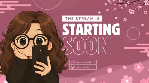 Snapshot of sweettmaddie chatting on 11.30.25 Maddie online show from 11.30.25