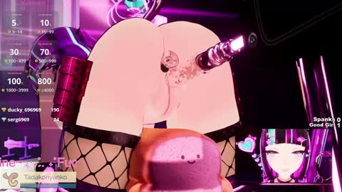 Snapshot of tadakonyanko chatting on 12.16.24 Tadako Nyanko online show from 12.16.24