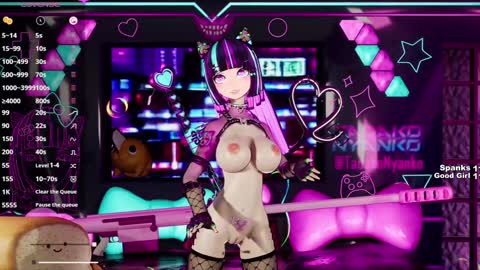 Snapshot of tadakonyanko chatting on 01.03.25 Tadako Nyanko online show from 01.03.25