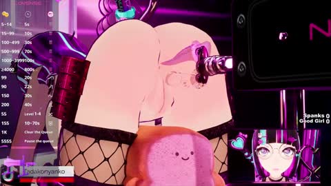 Snapshot of tadakonyanko chatting on 01.06.25 Tadako Nyanko online show from 01.06.25