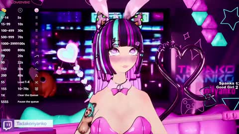 Snapshot of tadakonyanko chatting on 01.10.25 Tadako Nyanko online show from 01.10.25