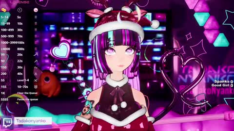 Snapshot of tadakonyanko chatting on 01.12.25 Tadako Nyanko online show from 01.12.25